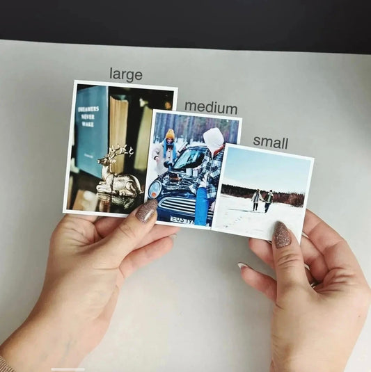 Flexible Photo Magnets | Set of 9 | Renter-Friendly Wall Decor