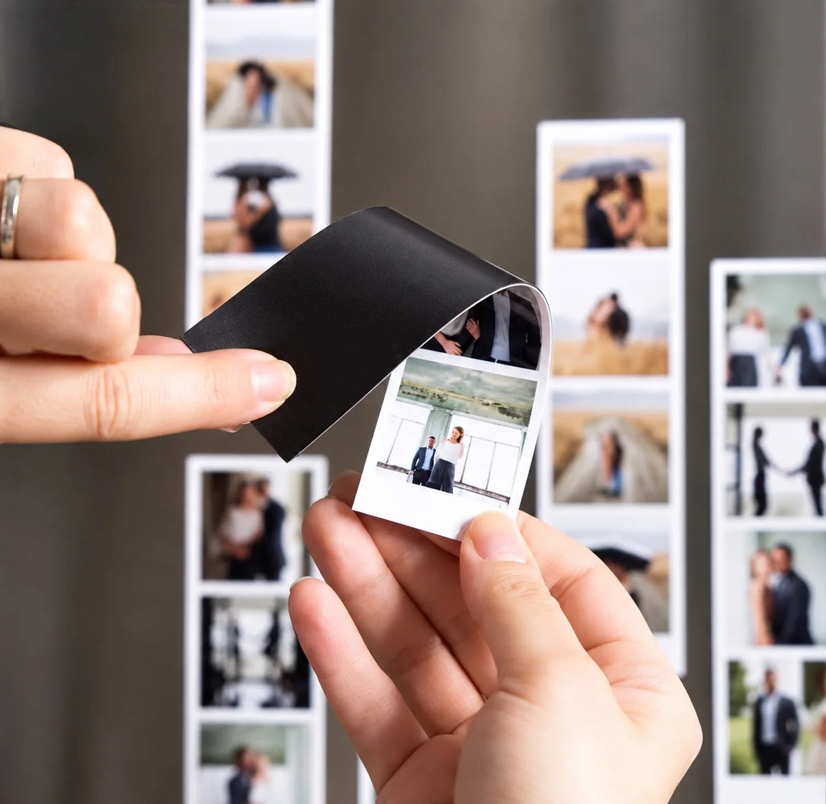 Personalised Photo Strip Fridge Magnets – Custom Photo Gift