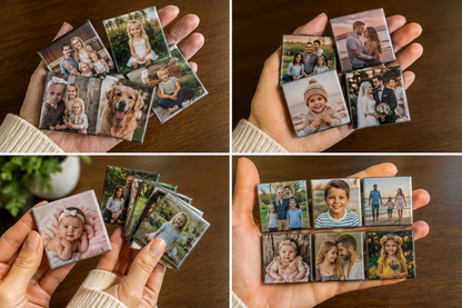 Custom Photo Fridge Magnets | Personalised Magnetic Photo Gifts