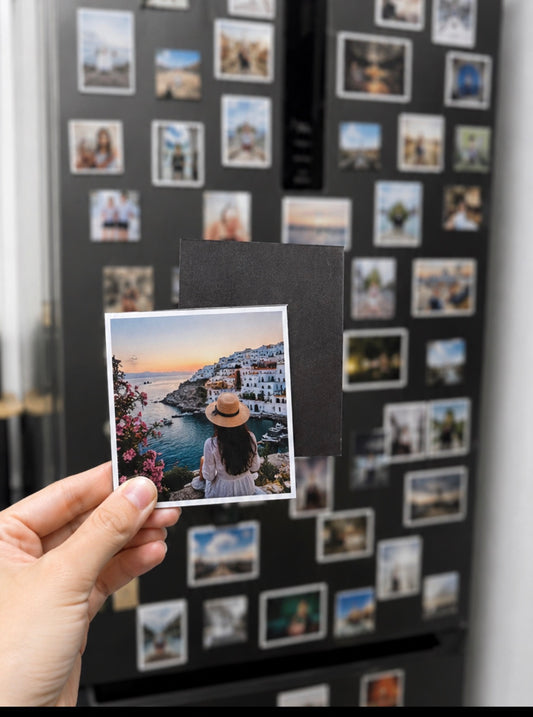 Flexible Photo Magnets | Set of 9 | Renter-Friendly Wall Decor