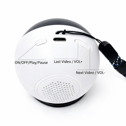 3D Video Crystal Ball Lamp – Personalised Memory Light Gift