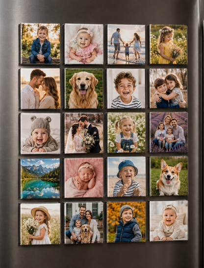 Custom Photo Fridge Magnets | Personalised Magnetic Photo Gifts
